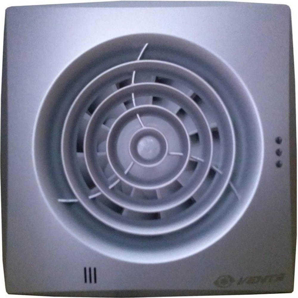 Вытяжной вентилятор настенный Vents 100 Р1 алюм. мат.