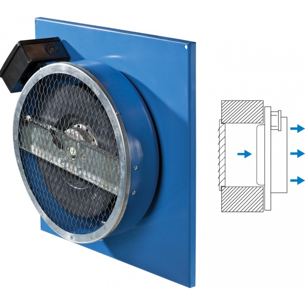Промисловий вентилятор Vents ВЦ-ПН 125