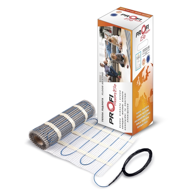 Двужильный нагревательный мат Profitherm Eko mat 80 Вт. 0,5 кв. м.