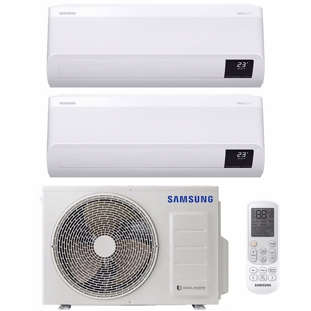 Мульти-сплит система Samsung AJ050TXJ2KH/EA + AR09BXFAMWKNUA*2 шт