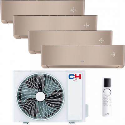Мульти-сплит система Cooper&amp;Hunter CHML-U28RK4-NG+CH-S09FTXAL-GD(I)*2 шт+CH-S12FTXAL-GD(I)*2 шт Supreme Continental