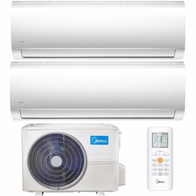 Мульти-сплит система Midea M2OE-14HFN8-Q+MA-07N8DO-I+MA-09N8DO-I Blanc