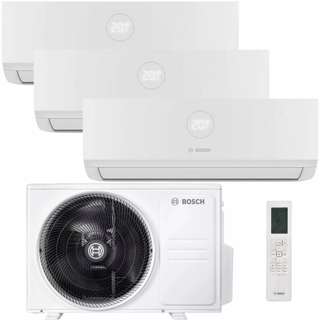 Мульти-сплит система Bosch CL5000M 62/3 E+CL3000iU W 20E*2 шт+CL3000iU W 26E Climate