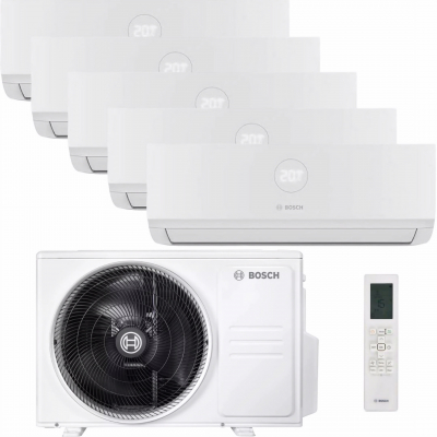 Мульти-спліт система Bosch CL5000M 125/5 E+CL3000iU W 20E*2 шт+CL3000iU W 26E*2 шт+CL3000iU W 35E Climate