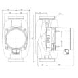 Циркуляційний насос Grundfos Alpha3 32-60 180 (99371964)