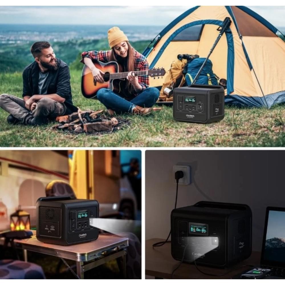 Портативная зарядная станция Choetech BS060 800W 512Wh