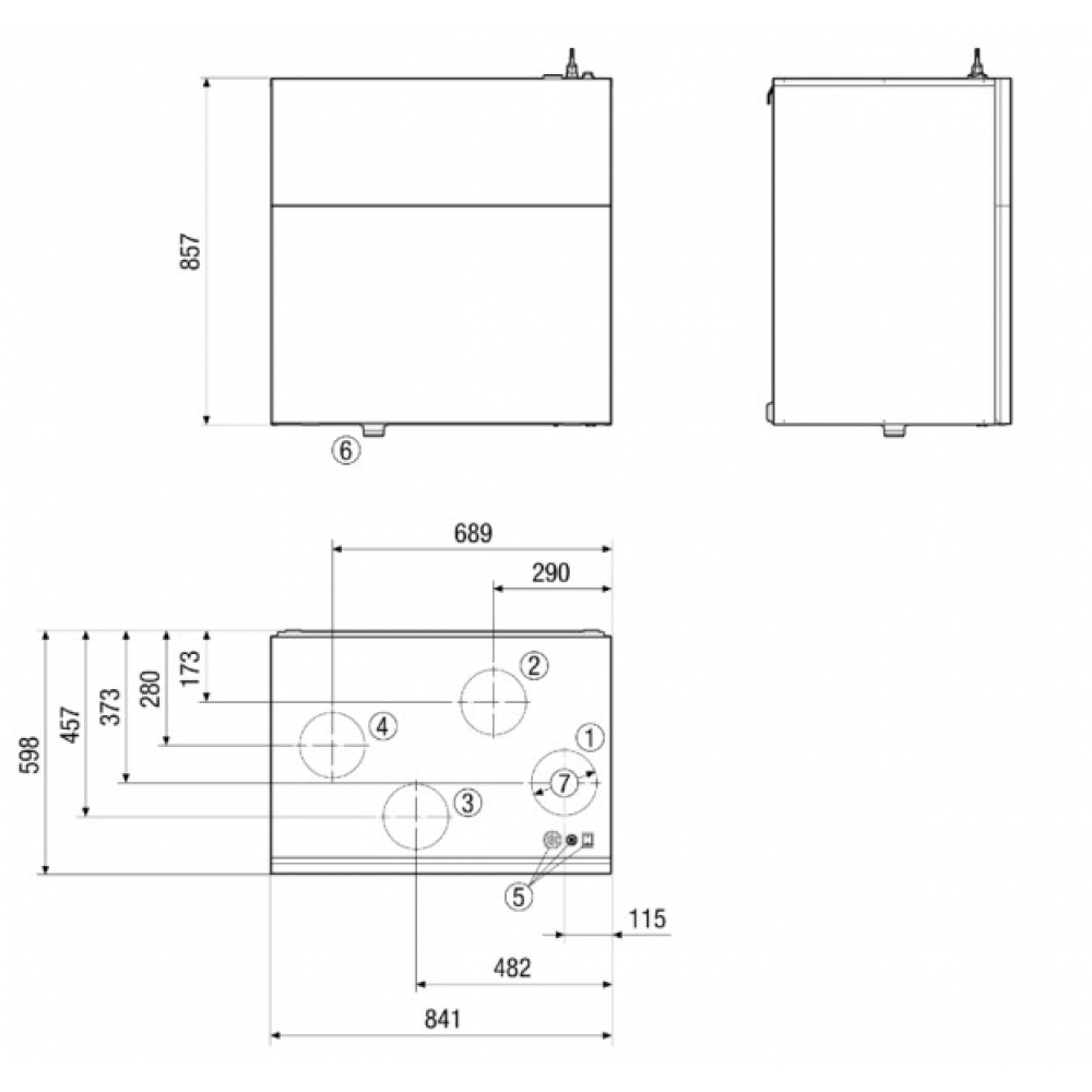 Приточно-вытяжная установка Maico WS 470 KR