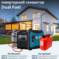 Комбинированный генератор 4 кВт однофазный Könner&amp;Söhnen KS 4000iEG S