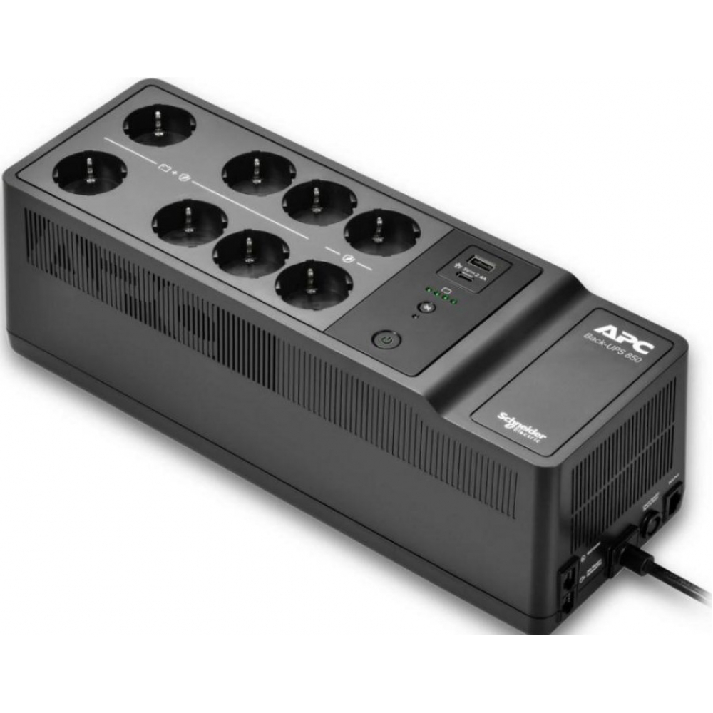 ИБП APC Back-UPS 850VA, 520W (BE850G2-GR)
