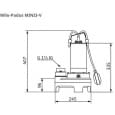 Дренажно-фекальний насос Wilo Padus MINI3-V04.12/M08-523/P-10M (3118632)