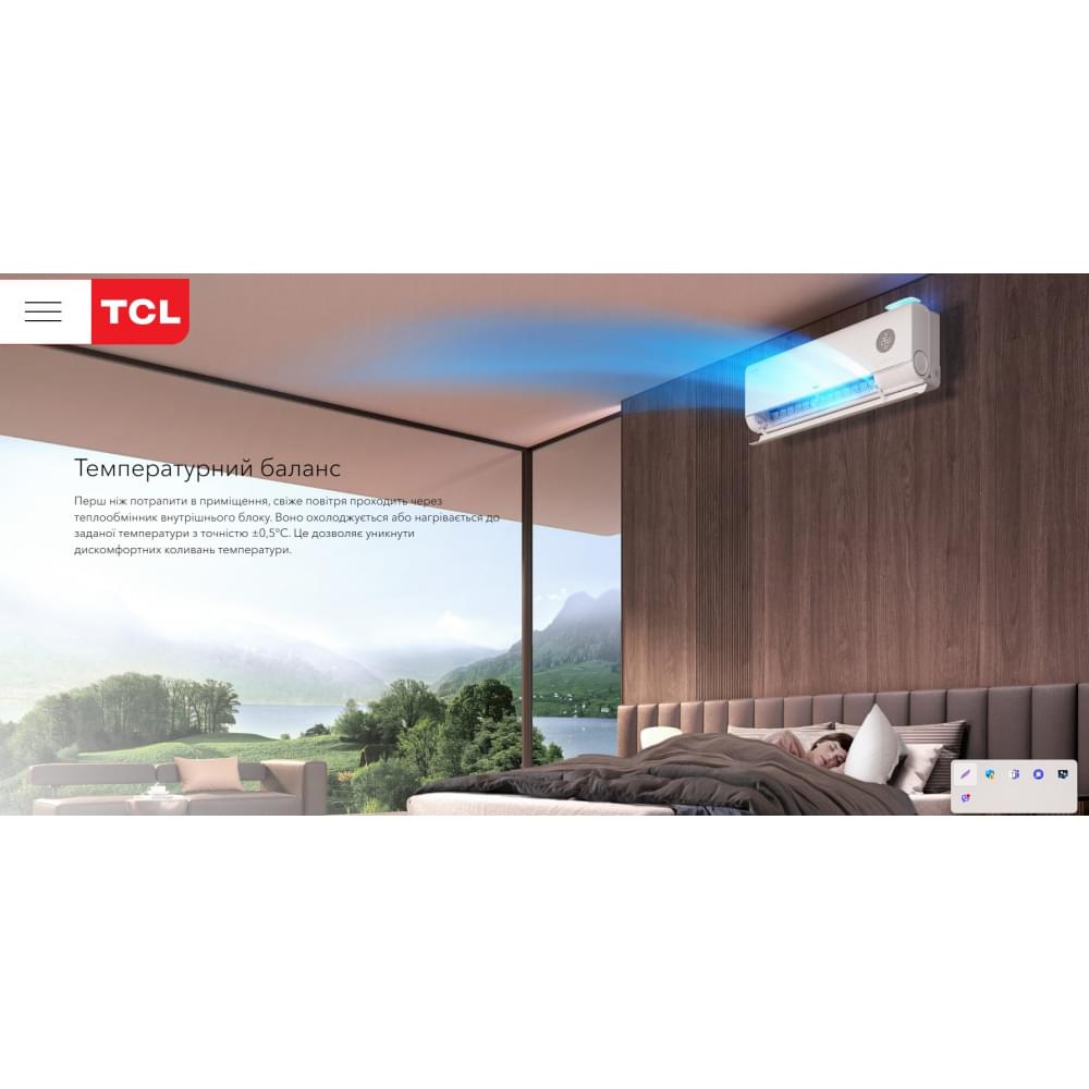 Кондиционер настенный TCL TAC-12CHSD/FCI FreshIN 3.0