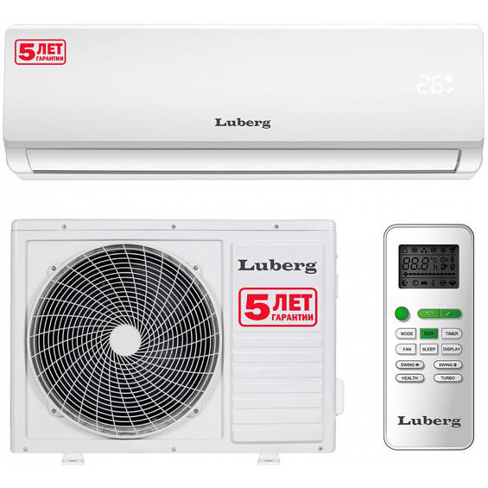 Кондиціонер настінний Luberg ST-07HH Elite (on/off)