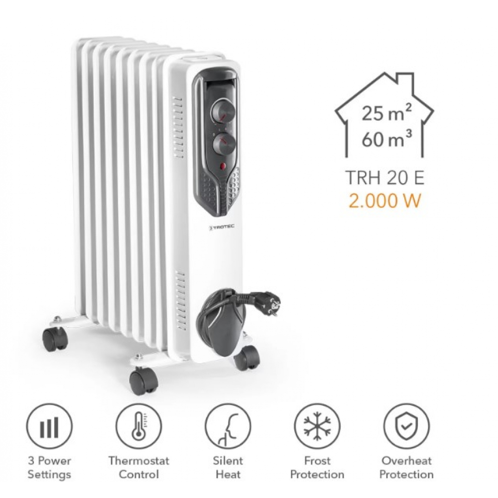 Масляный радиатор Trotec TRH 20 E