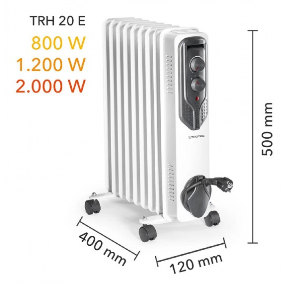 Масляный радиатор Trotec TRH 20 E