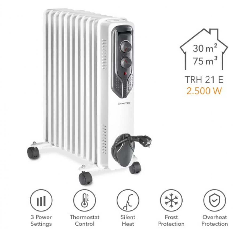 Масляный радиатор Trotec TRH 21 E