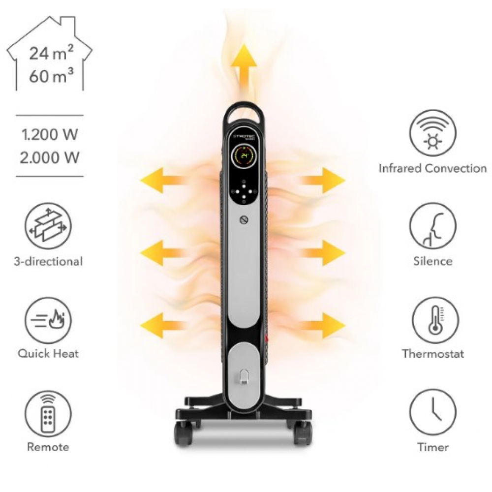 Инфракрасный обогреватель Trotec TCH 2050 E