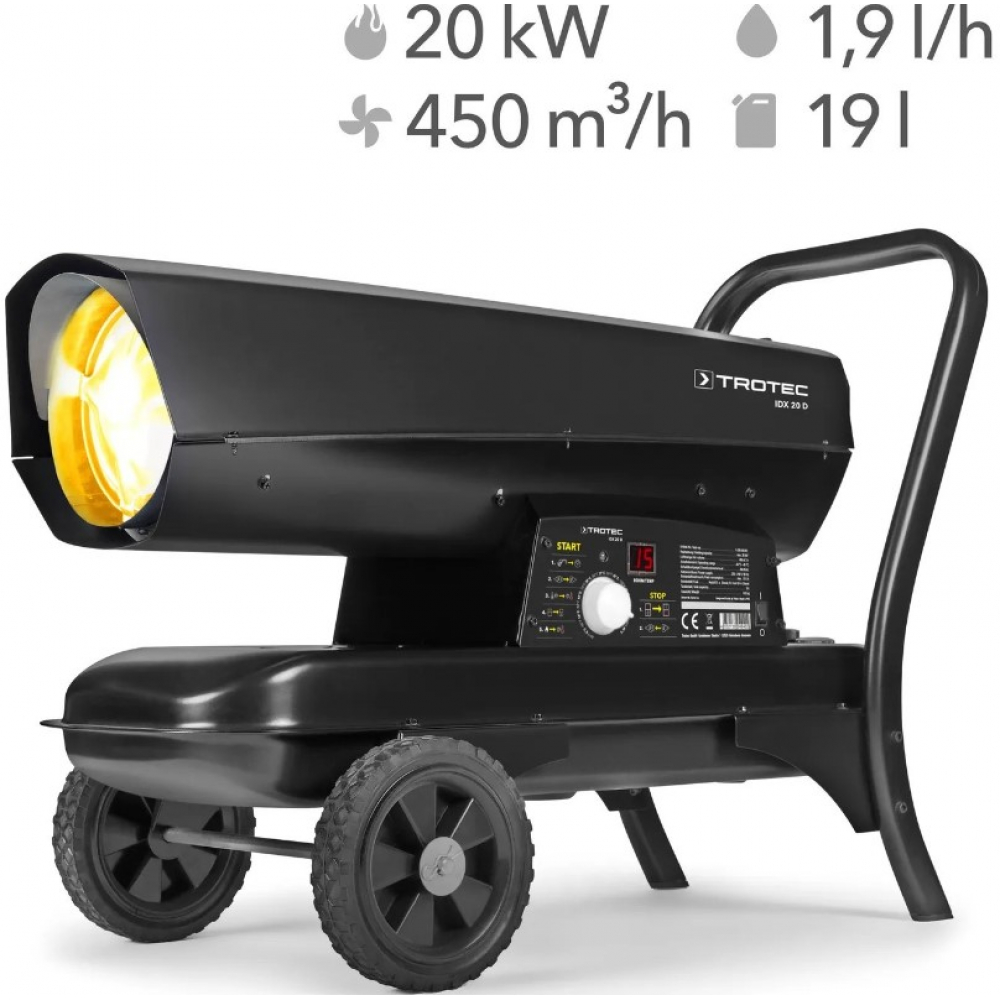 Теплова гармата Trotec IDX 20 D