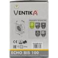 Вытяжной вентилятор настенный Ventika Echo Bis 100 Q