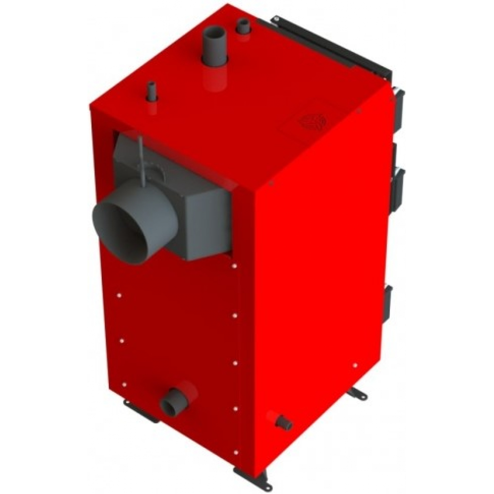 Котел твердотопливный длительного горения Kraft серия S new, 12 с автоматическим управлением