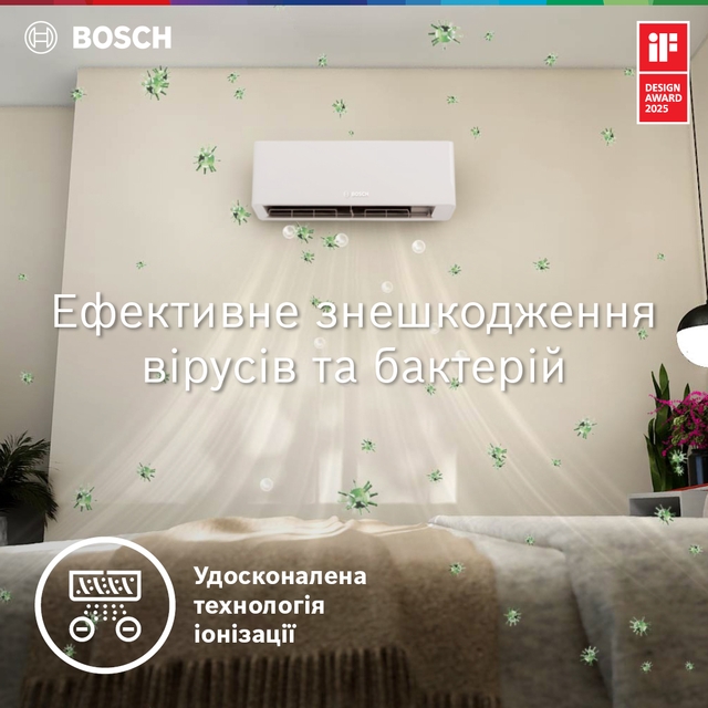 Кондиціонер настінний Bosch CL7000i RAC 5,3 кВт SILVER (7733703127)
