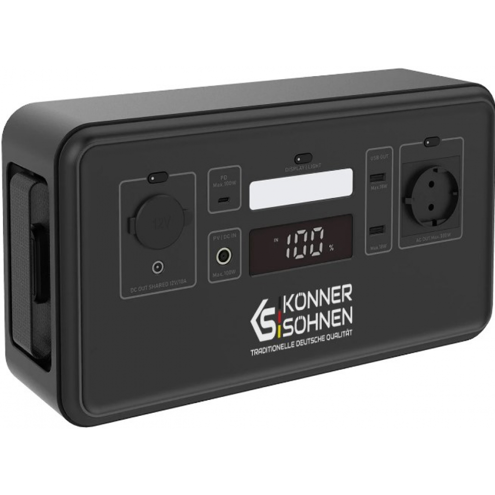 Комбинированный генератор Генератор газобензиновый Könner&Söhnen KS 2900G + Портативная электростанция Könner&Söhnen KS 500PS