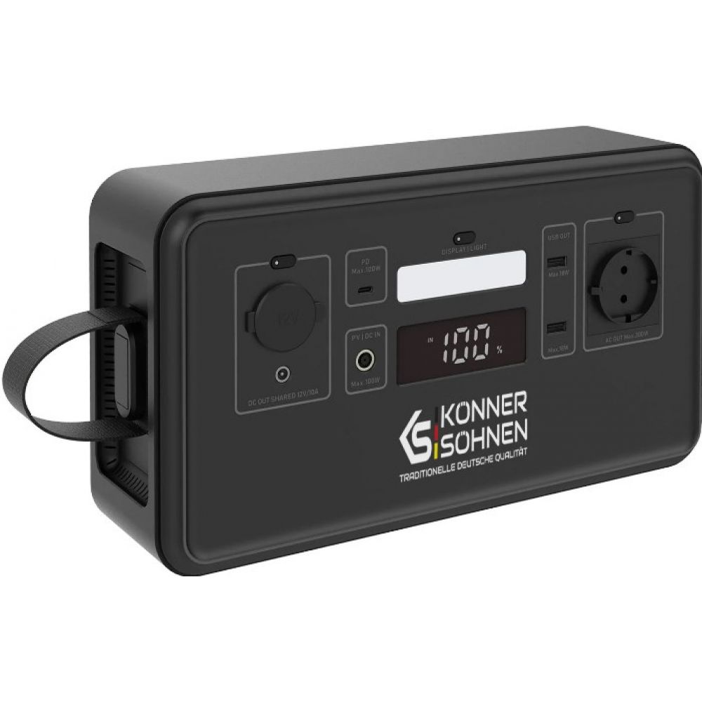 Комбинированный генератор Генератор газобензиновый Könner&Söhnen KS 2900G + Портативная электростанция Könner&Söhnen KS 500PS