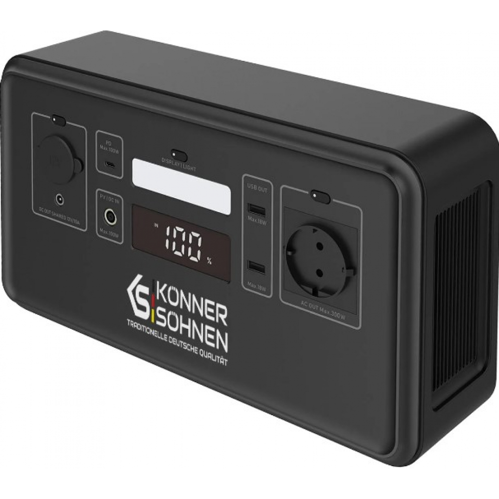 Комбинированный генератор Генератор газобензиновый Könner&Söhnen KS 2900G + Портативная электростанция Könner&Söhnen KS 500PS