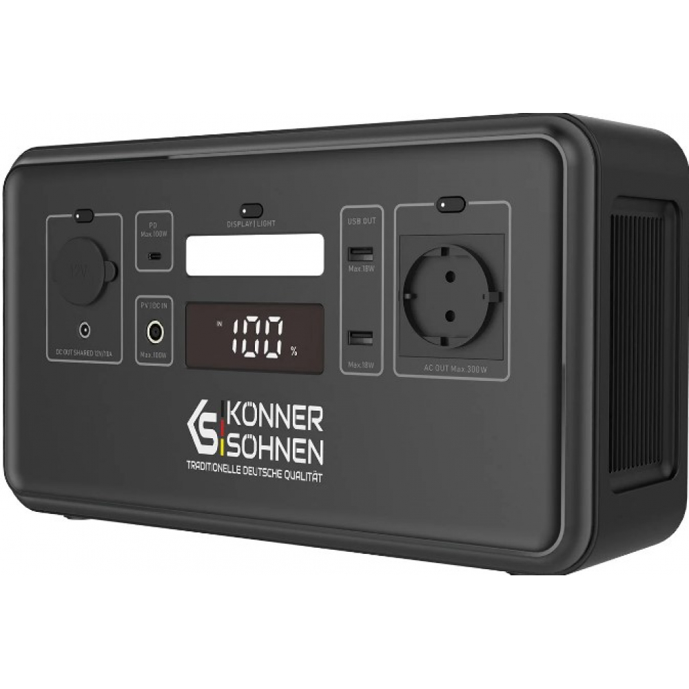 Комбинированный генератор Генератор газобензиновый Könner&Söhnen KS 2900G + Портативная электростанция Könner&Söhnen KS 500PS