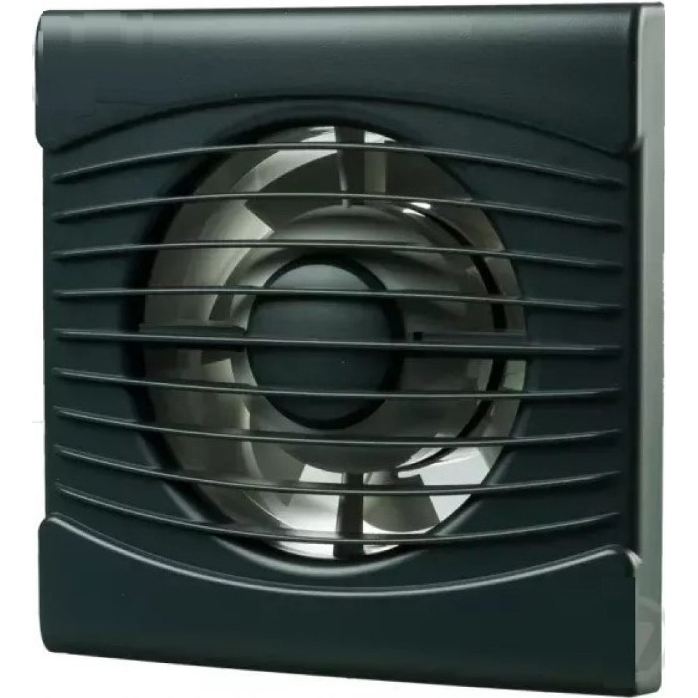 Витяжний вентилятор настінний Домовент 100 ЛП антрацит