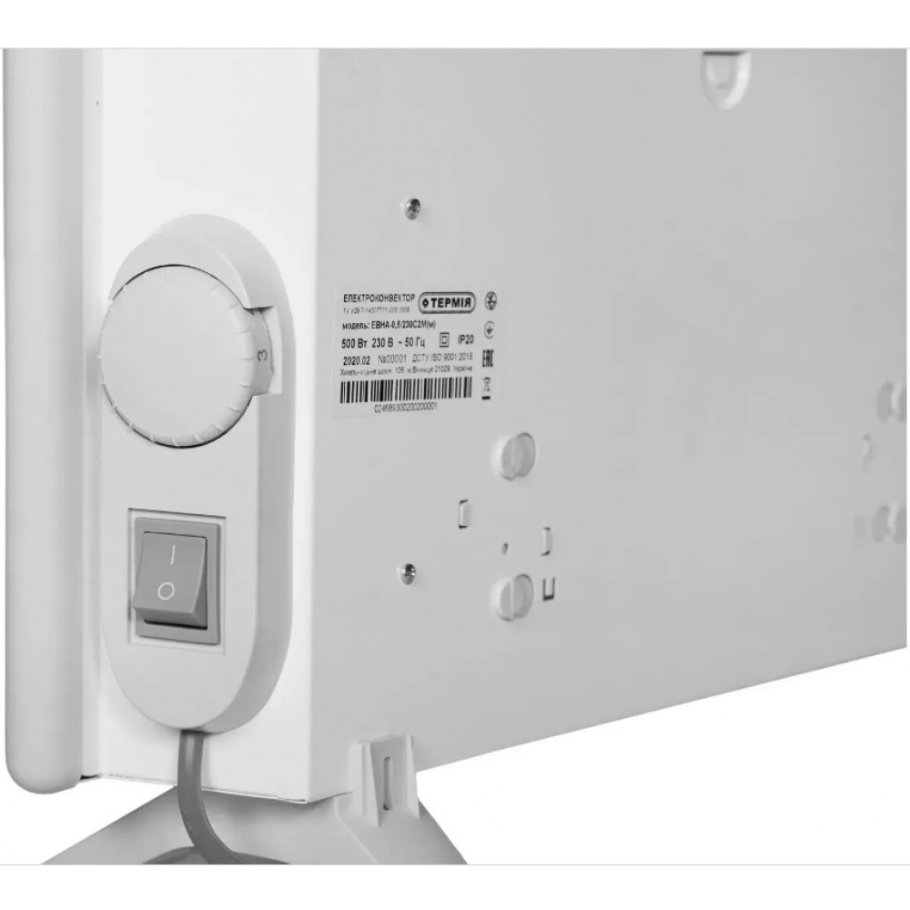 Електричний конвектор Термія ЕВНА-1,0/230С2М(мб) Класік