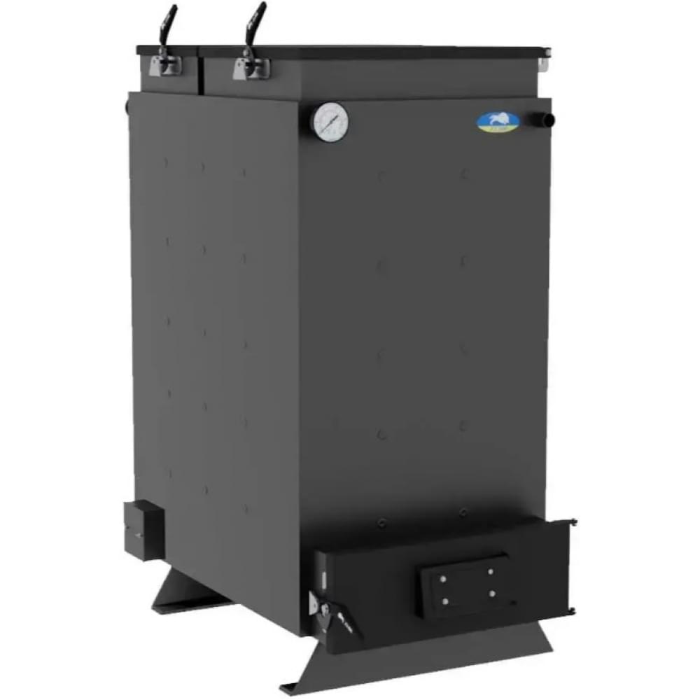 Котел твердотопливный длительного горения Zubr - 99 кВт