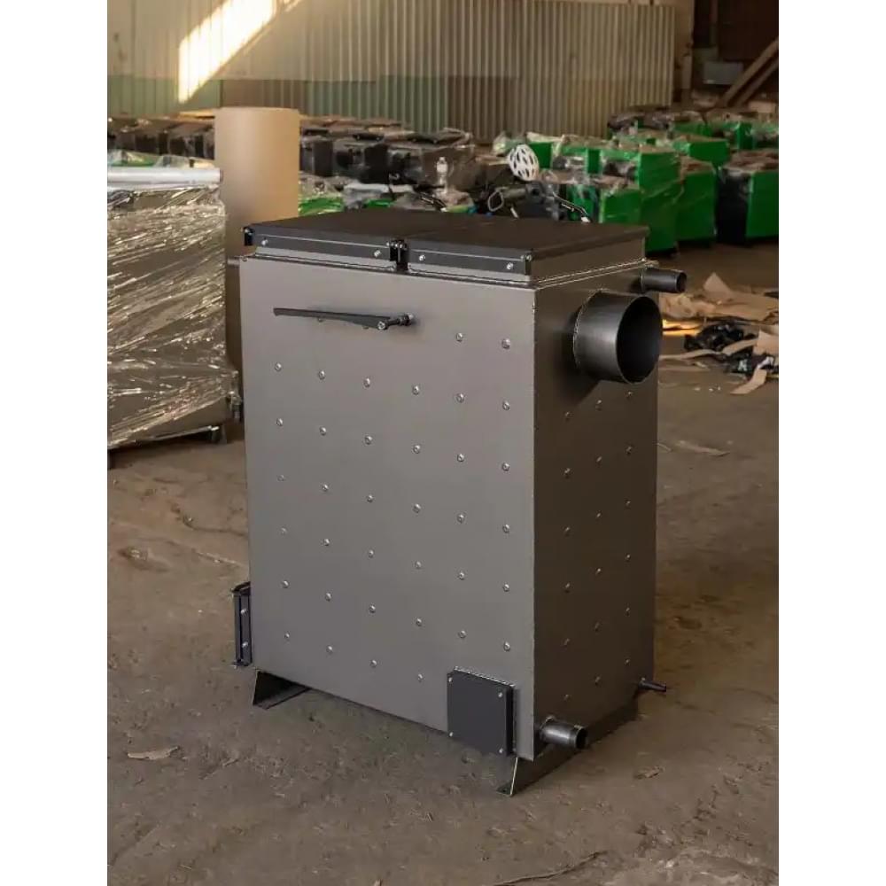 Котел твердотопливный длительного горения Zubr - 99 кВт