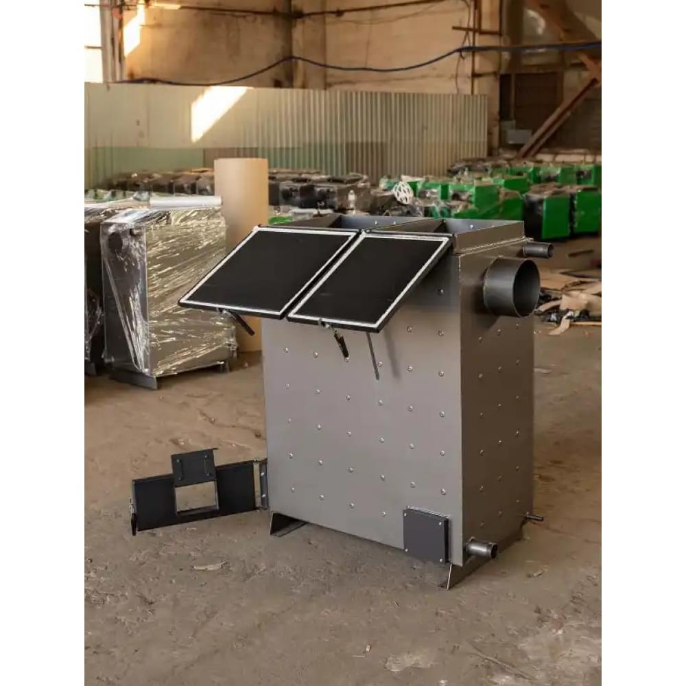 Котел твердотопливный длительного горения Zubr - 99 кВт