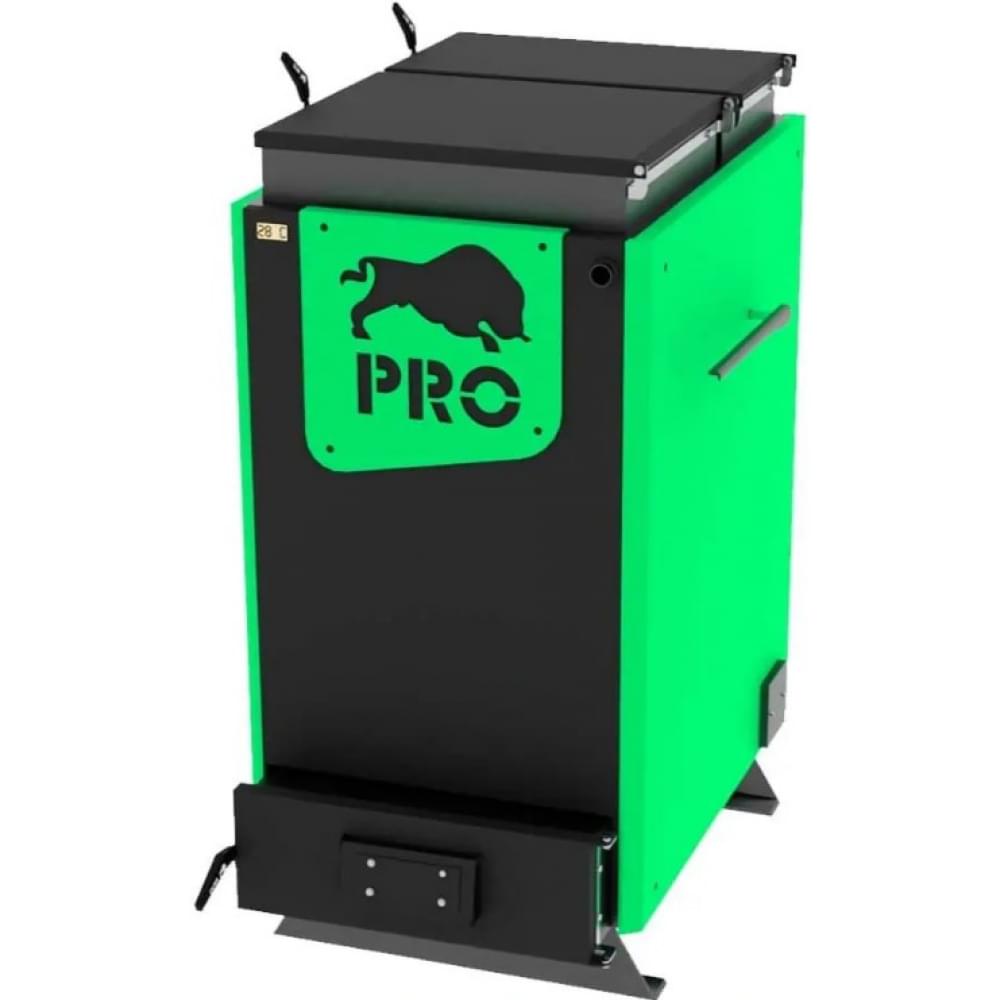 Котел твердотопливный длительного горения Zubr Pro - 55 кВт