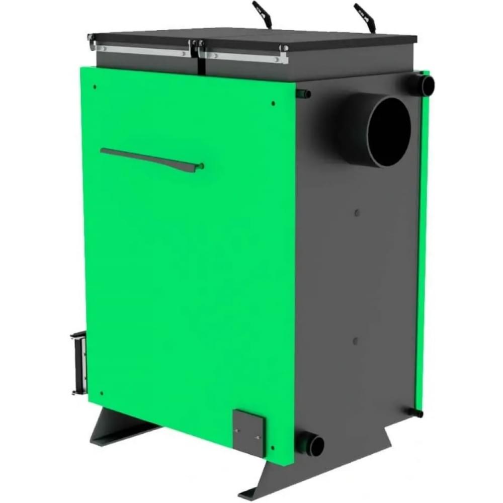 Котел твердотопливный длительного горения Zubr Pro - 55 кВт