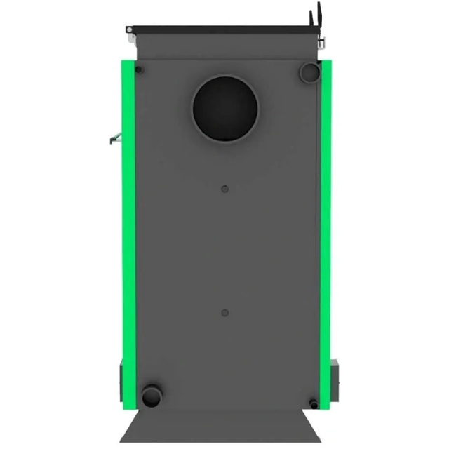 Котел твердотопливный длительного горения Zubr Pro - 10 кВт