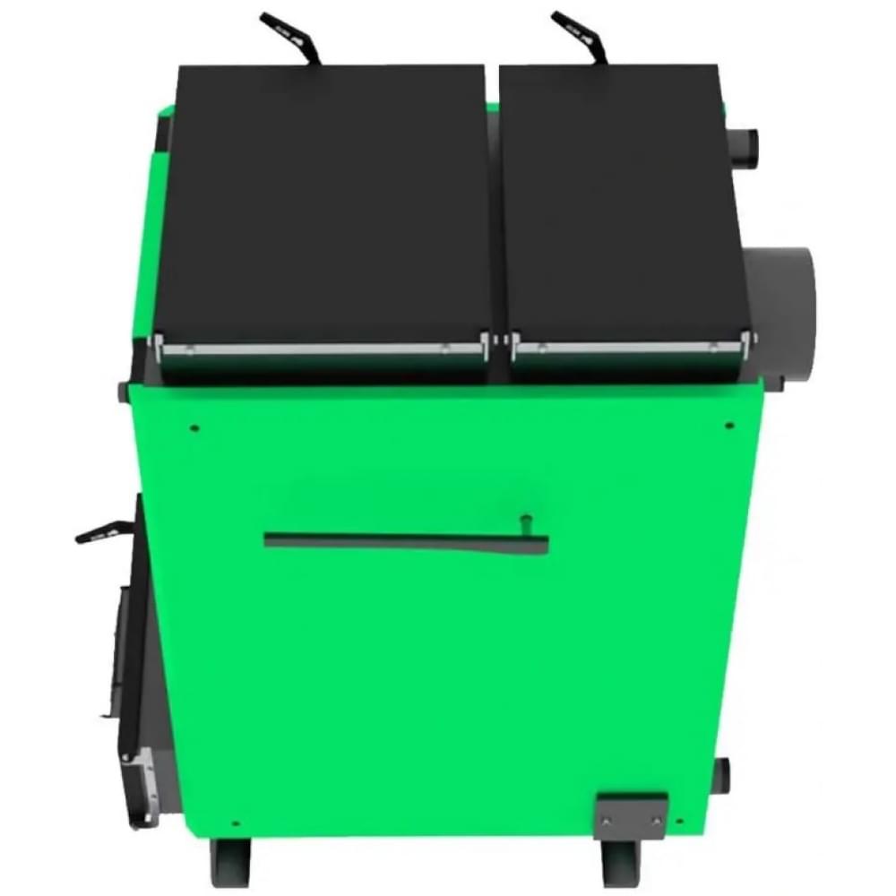 Котел твердотопливный длительного горения Zubr Pro - 55 кВт