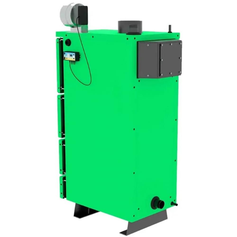 Котел твердотопливный длительного горения Zubr Prime 40 кВт