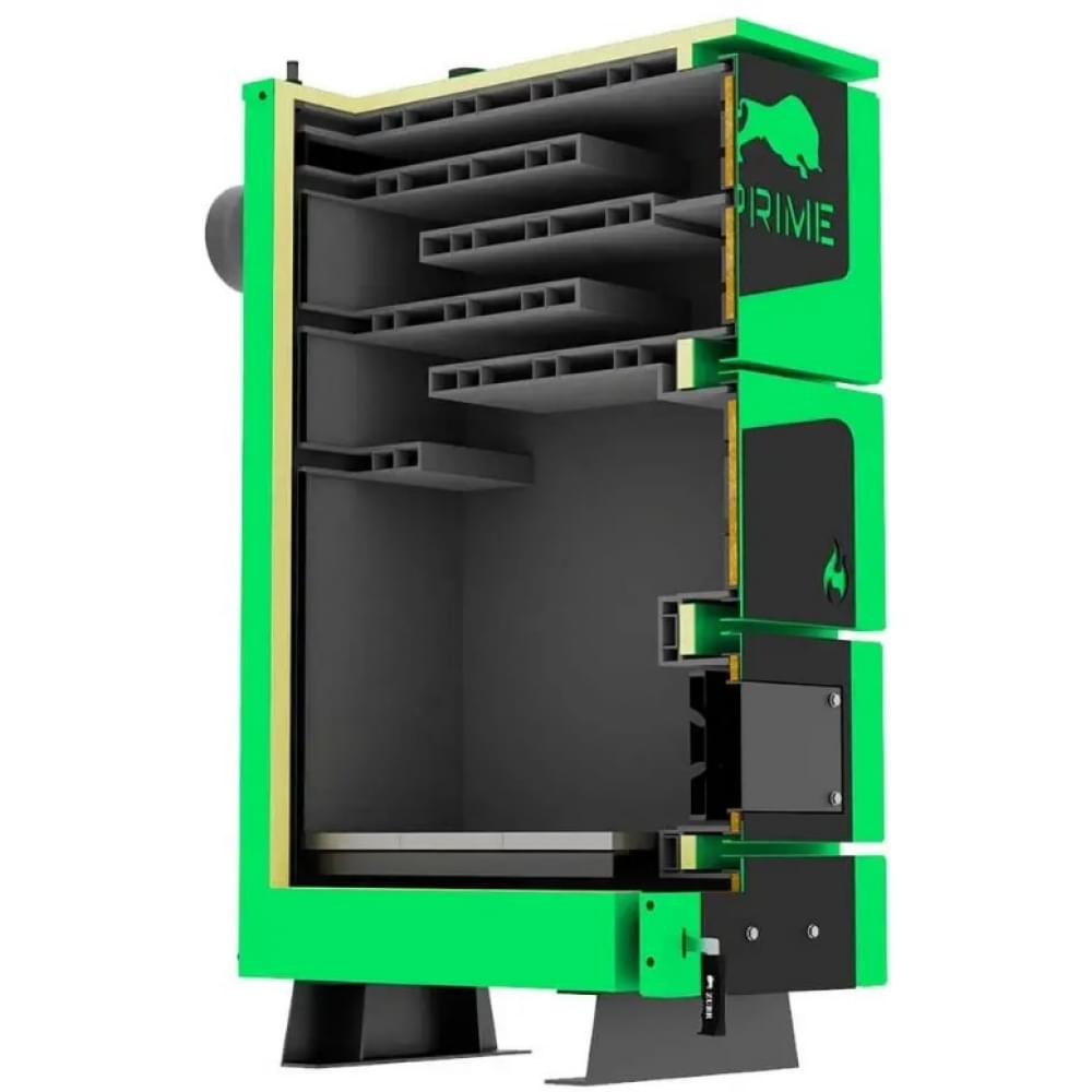 Котел твердотопливный длительного горения Zubr Prime 40 кВт