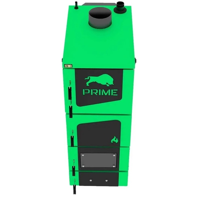 Котел твердотопливный длительного горения Zubr Prime 20 кВт