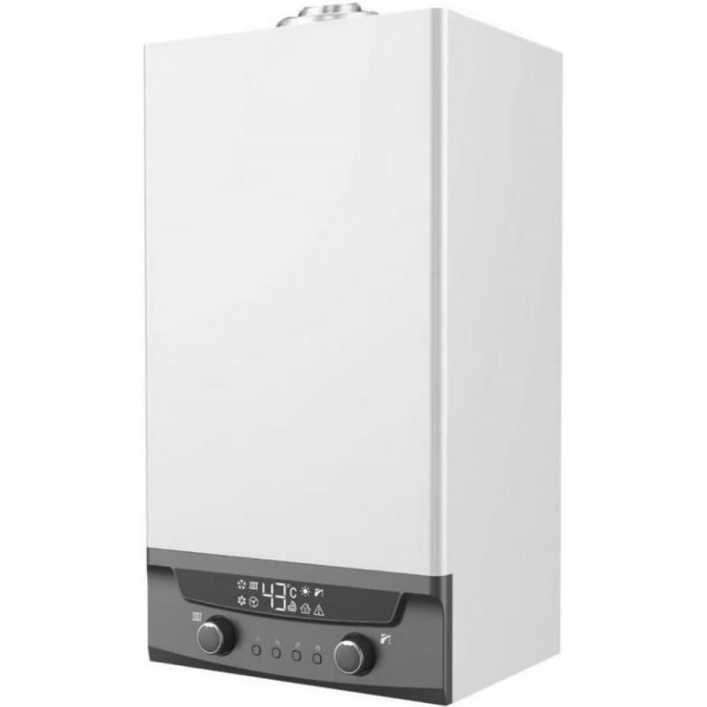 Котел газовый турбированный Reiger GB-024R 24 кВт с трубой (белая)