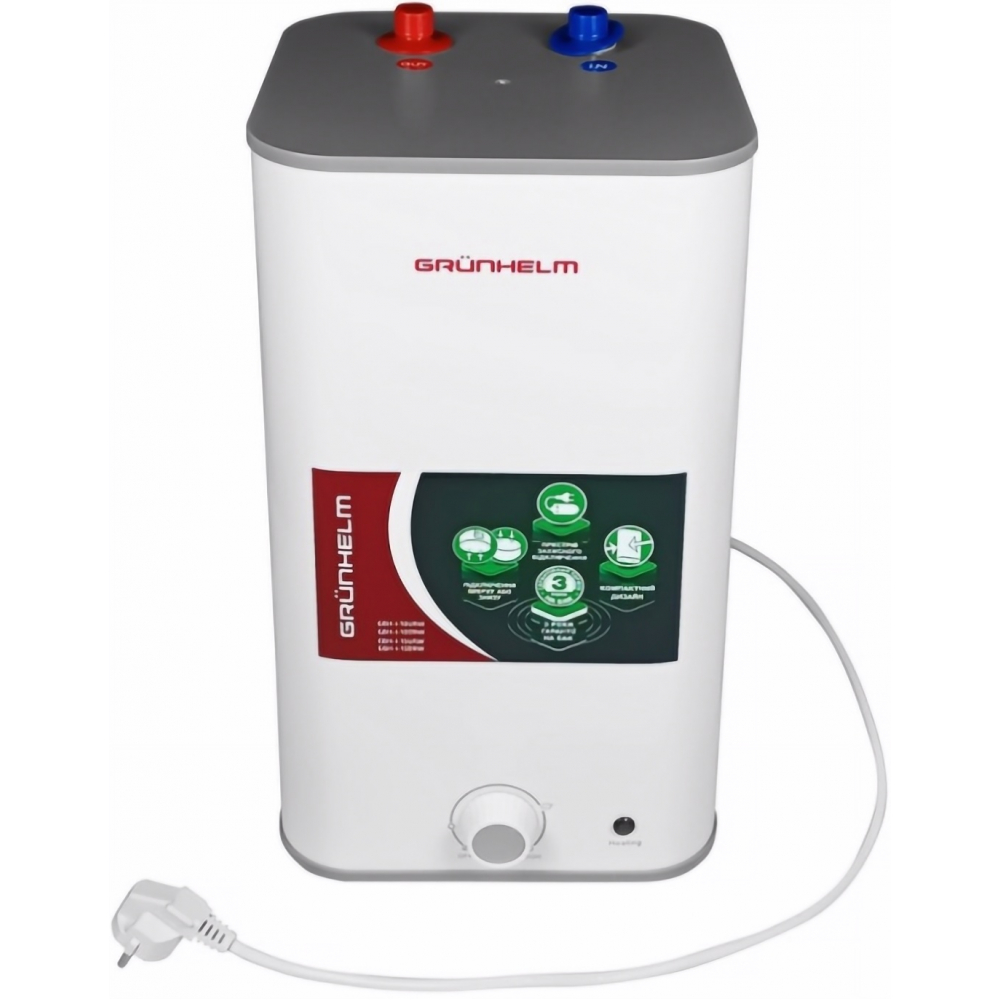 Бойлер накопичувальний електричний Grunhelm GBH I-15URW