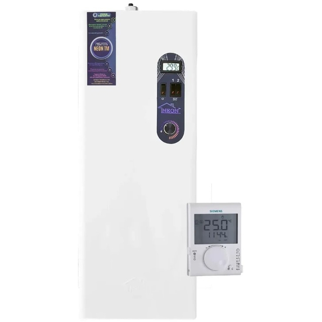 Котел электрический Neon PRO PLUS Advance 4,5 кВт 220/380В с насосом группой безопасности и расширительным баком
