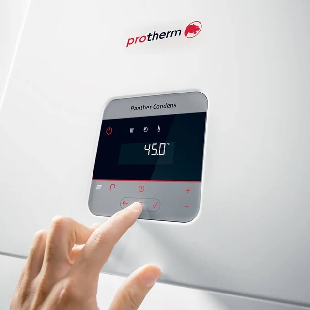 Котел газовый конденсационный Protherm Panther Condens 25 KKO-CS/1 (Пантера Конденс) (0010025160)+ПОДАРОК