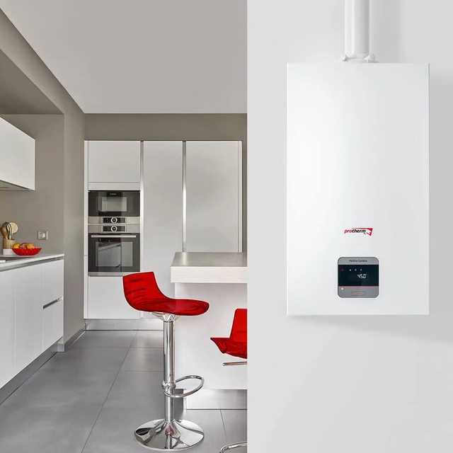 Котел газовый конденсационный Protherm Panther Condens 25 KKO-CS/1 (Пантера Конденс) (0010025160)+ПОДАРОК