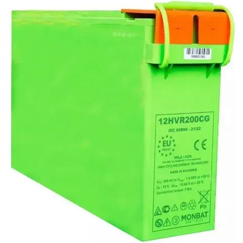Акумулятор гелевий Monbat 12HVR 200CG 12V 200Ah (12HVR200CG)