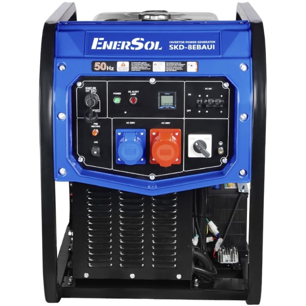 Дизельний генератор EnerSol SKD-8EBAUI (7,5 кВт)