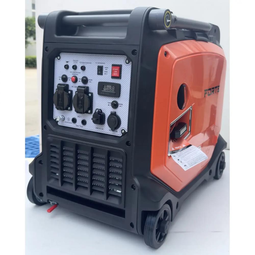 Бензиновий генератор Forte FG6500iE (5кВт)
