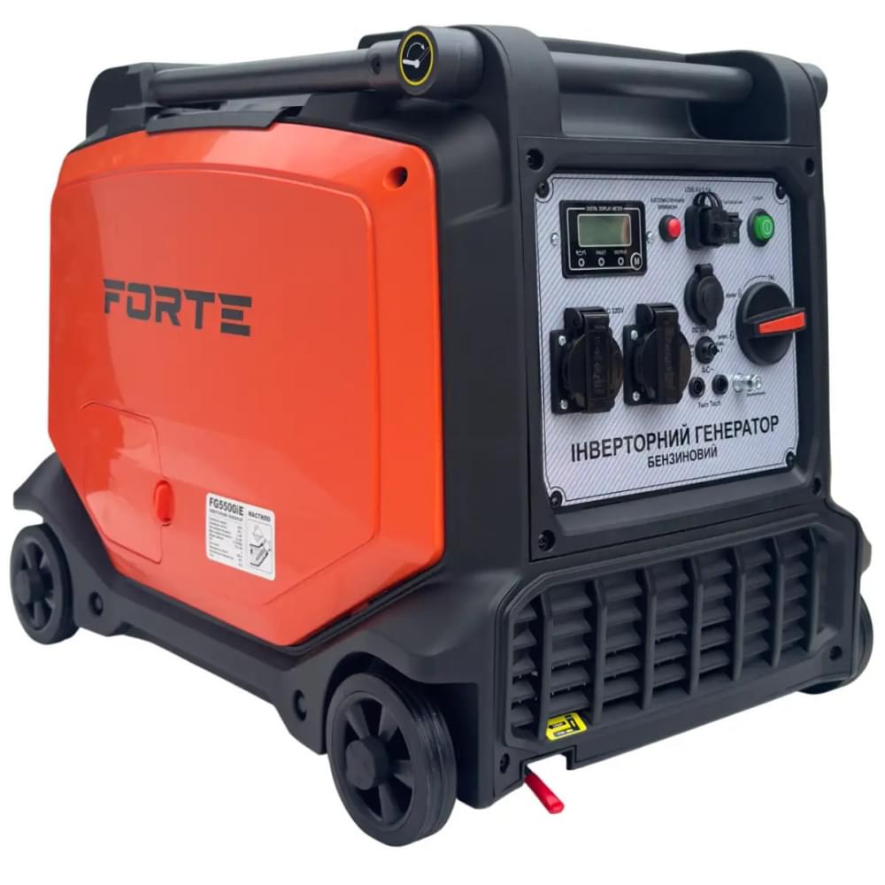 Инверторный бензиновый генератор Forte FG5500iE (4кВт)