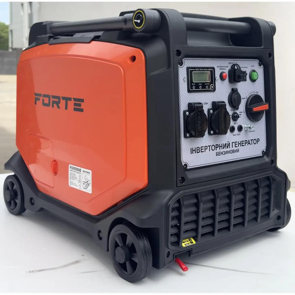 Инверторный бензиновый генератор Forte FG5500iE (4кВт)